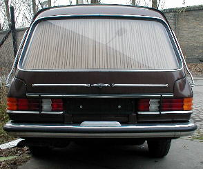 Rappold Kabinenwagen Heckansicht